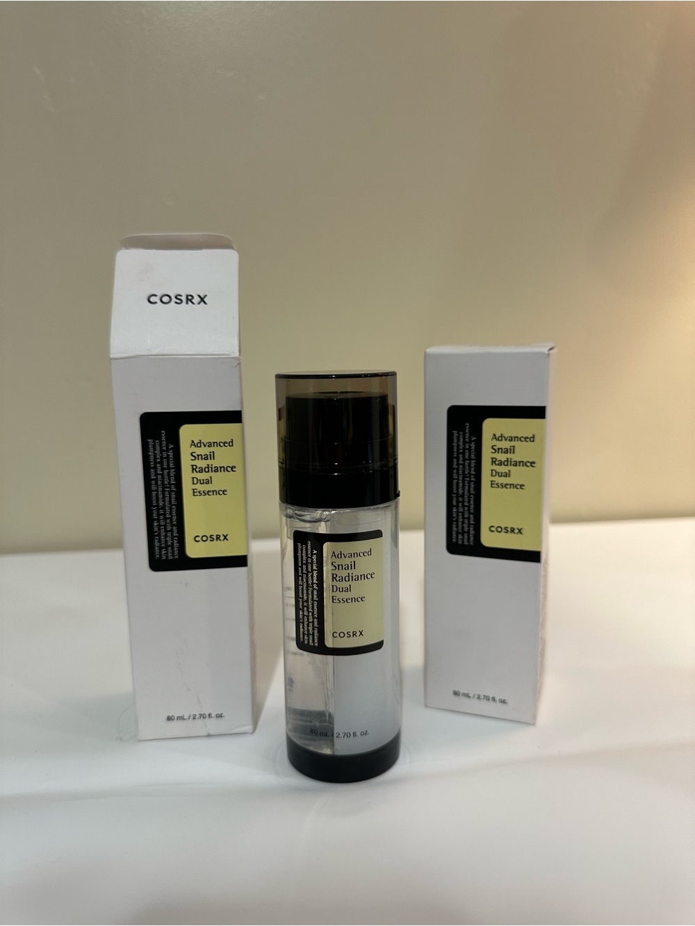 COSRX Advanced Snail Radiance Dual Essence - White & Yellow
